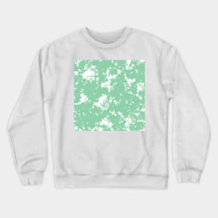 Jade Green Storm - Tie Dye Shibori Texture Crewneck Sweatshirt